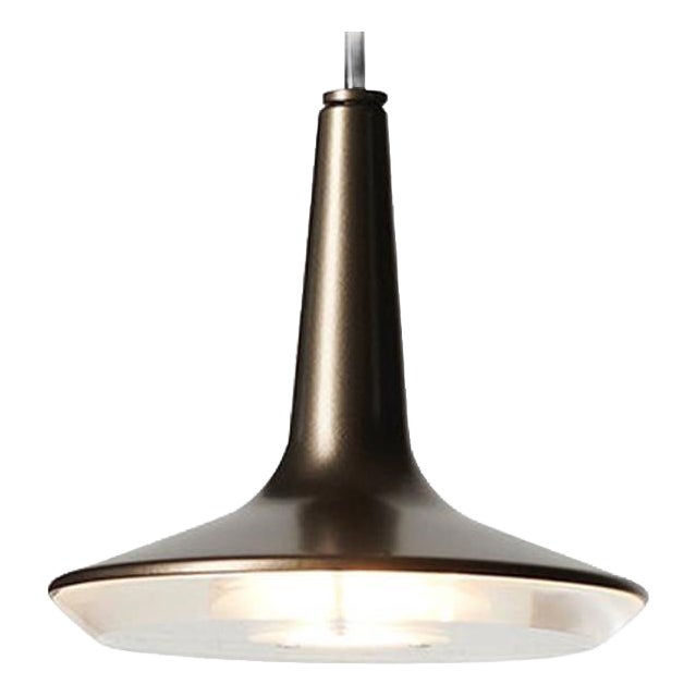 Bronze Kin 478 Suspension Lamp by Francesco Rota for Oluce For Sale