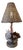 CSS 24"h. Wicker Lamp With Lampshade For Sale