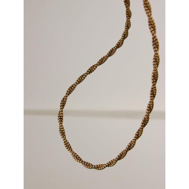 Mid-Century Modern Italian Orange Glass and Brass Pendant Lamp, 1960s For Sale - Image 16 of 18