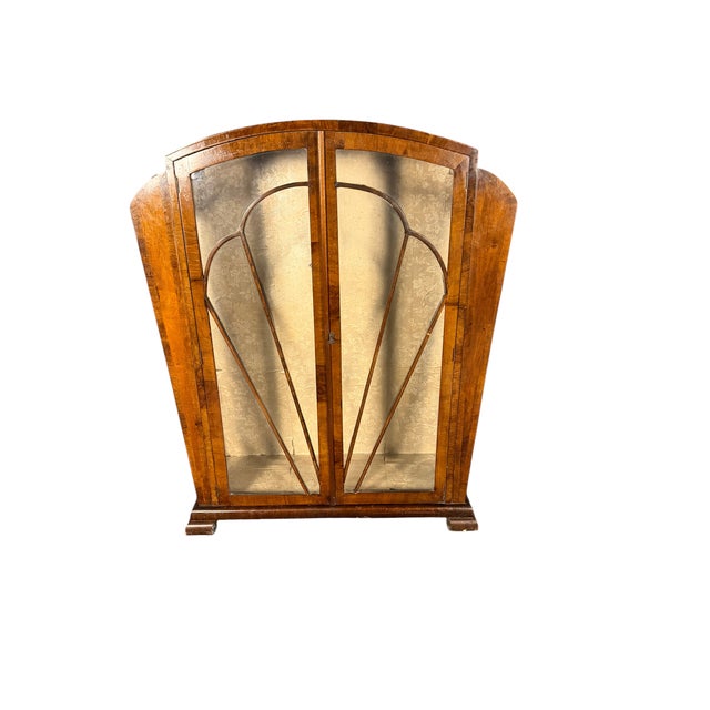 Art Deco Mahogany Display Cabinet, France, 1930 For Sale - Image 11 of 11