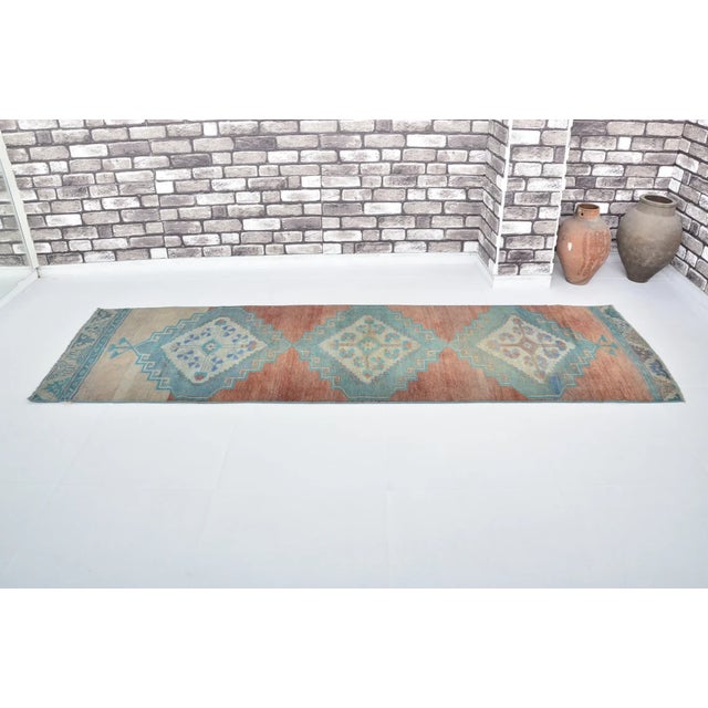 Handmade wool carpet in Turkish Anatolia , Vintage Oushak Rug,Turkish Vintage Anatolian Rug, Handmade wool Rug . One Of...