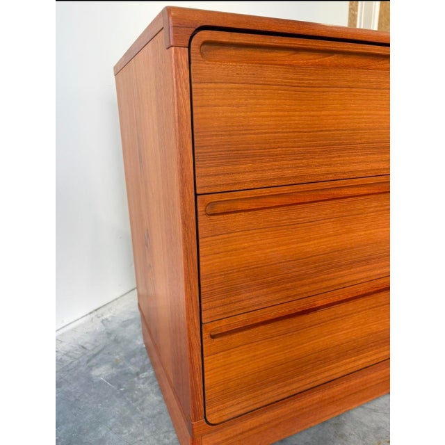 Brown Danish Teak Tørring Sixer For Sale - Image 8 of 14