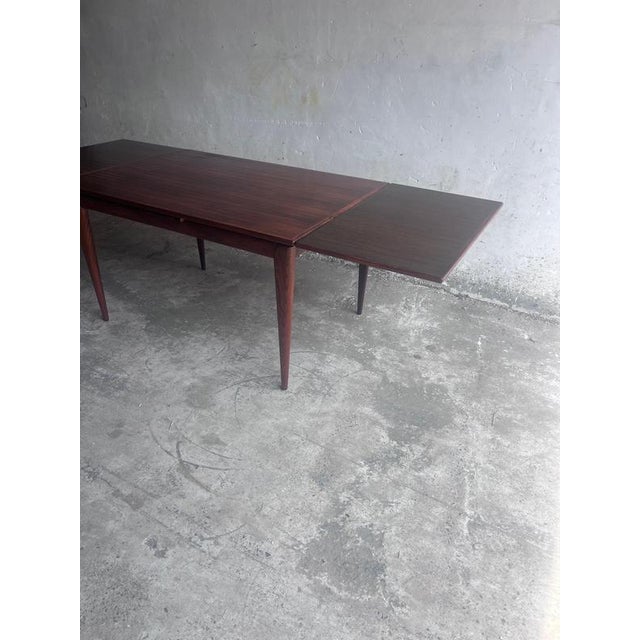 Danish Rosewood Model 254 Extendable Dining Table from Niels O. Møller, Denmark, 1960s For Sale - Image 4 of 10