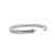 Modern David Yurman Classic Cable Dome Silver & Yellow Gold 5mm Cuff Bangle Bracelet For Sale - Image 3 of 6