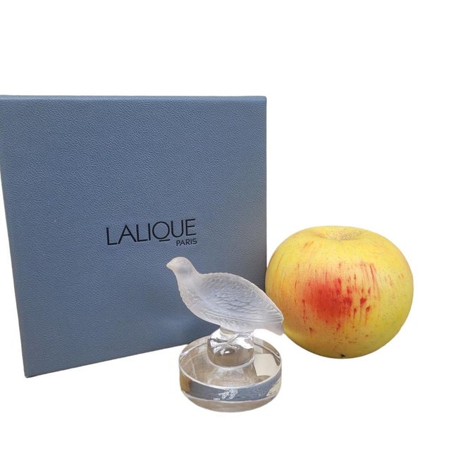 Crystal Partridge from Lalique France, 20th Century For Sale - Image 10 of 14