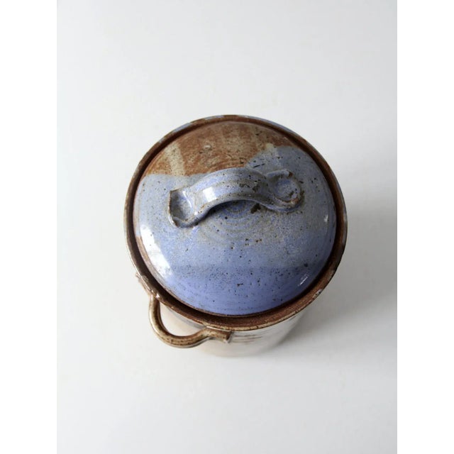 Vintage Studio Pottery Jar For Sale - Image 11 of 13