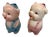 Ceramic Pinky and Perky Piggy Banks and Money Boxes, Set of 2 For Sale