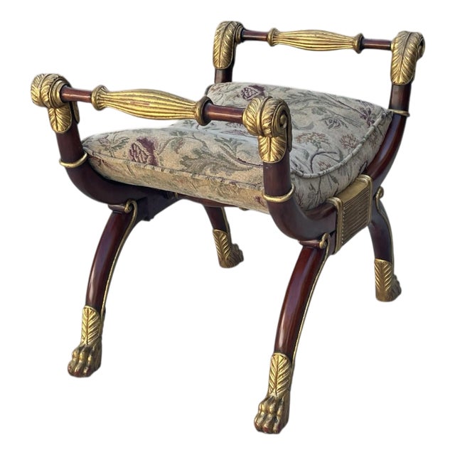 Maitland Smith French Empire / Regency Style Bench For Sale