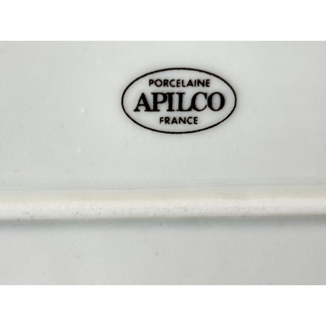 Apilco French Porcelain Cow-Form Butter Dish “Beurre Fermier" For Sale - Image 9 of 11