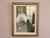 THE WINDOW SEAT Oil on board Size: 16.3 x 13 inches (including frame) A compelling mid-century figurative work depicting a...