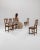 1900s French Oak Dining Chairs - Set of 6 For Sale - Image 11 of 13
