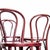 1980s Dark Mahogany Hoop Back Bentwood Dining Chairs, 1980s, Set of 4 For Sale - Image 5 of 12