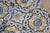 Ceramic 17th Century Portuguese Antique Tiles Set of 40 Blue, Yellow & White Geometric Floral For Sale - Image 7 of 18