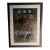Late 20th Century C. Scott Snyder Original Abstract Art Mixed Medium on Paper Framed For Sale