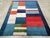 Mid 20th Century Galerie Shabab Collection Mid-20th Century Persian Mahal Art Deco Rug Inspired by Edward McKnight Kauffer For Sale - Image 5 of 10