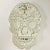 Mexican 1980s Vintage Boho Chic Mexican Style Skull Decorative Bowl. For Sale - Image 3 of 7