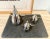 Postmodern Postmodern Memphis-Style Tea Set, Set of 4 Pieces (After Michael Graves) For Sale - Image 3 of 10