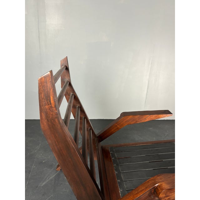 Mid-Century Brazilian Modernist Lounge or Easy Chair by Acacia Gil Borsoi, 1950s For Sale - Image 9 of 18