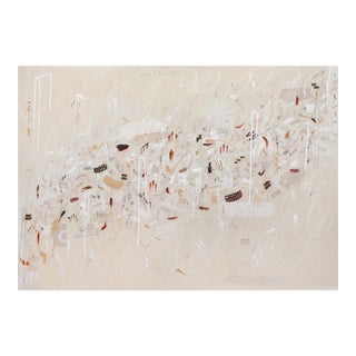 Large Original Abstract Painting by Margot Sinclair For Sale