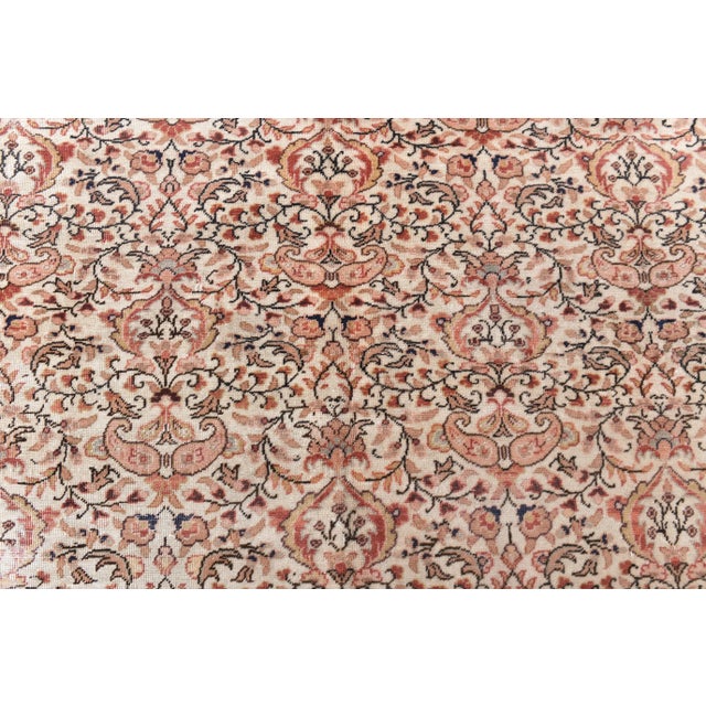 Textile Vintage Turkish Rug in Wool For Sale - Image 7 of 14