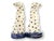 At just 5 inches high, this c.19th century pair of English Staffordshire Dalmatians feels intimate and versatile — the...