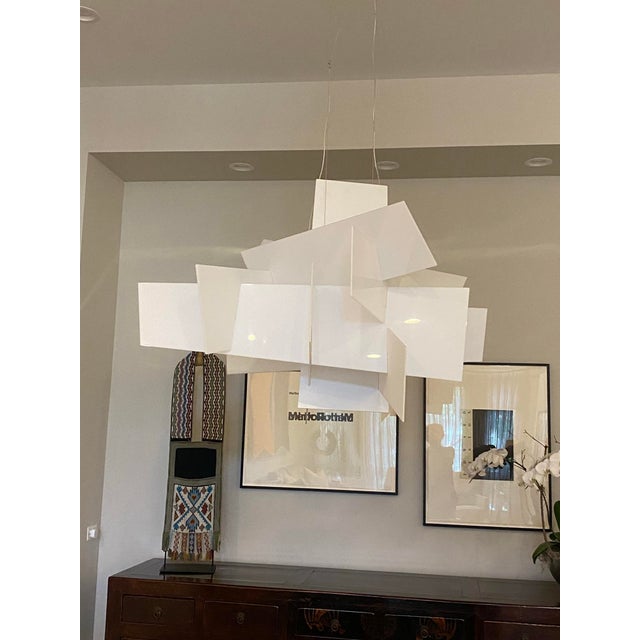 Foscarini Contemporary Big Halogen Suspension Chandelier by Foscarini For Sale - Image 4 of 4