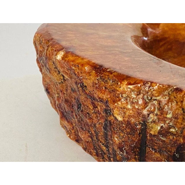 Gemstone Large Italian Ashtray in Marble Onyx, 1960 For Sale - Image 7 of 9