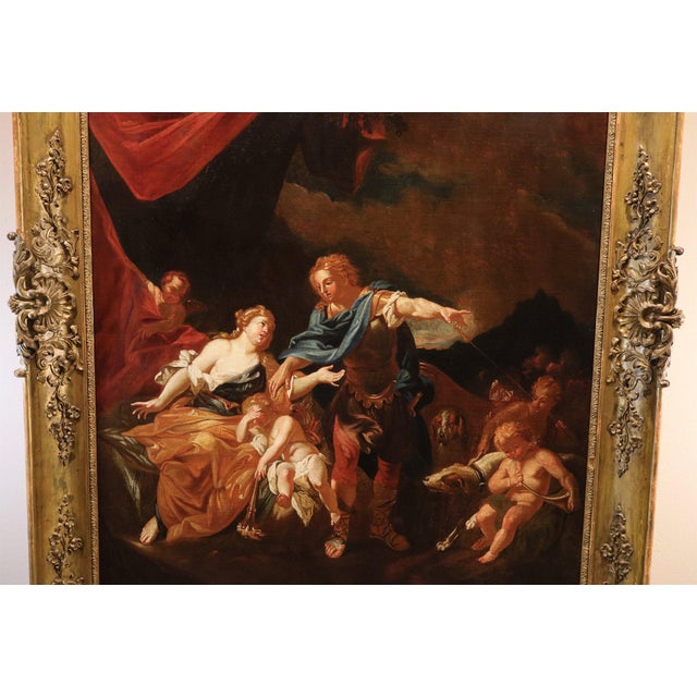 Corrado Giaquinto, Venus and Adonis, 1750, Oil on Canvas, Framed For Sale - Image 12 of 14