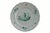Green 1980s French Chinoiserie St Clément Faience Dinner Plates East Wind Pattern - Set of 8 For Sale - Image 8 of 18
