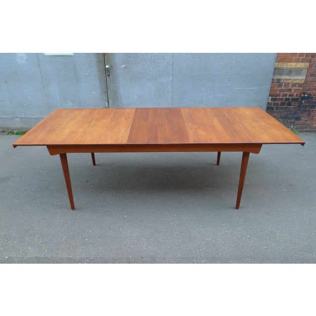Model FD 540 Teak Solid Wood Dining Table by Finn Juhl for France & Søn, 1960s For Sale - Image 13 of 18