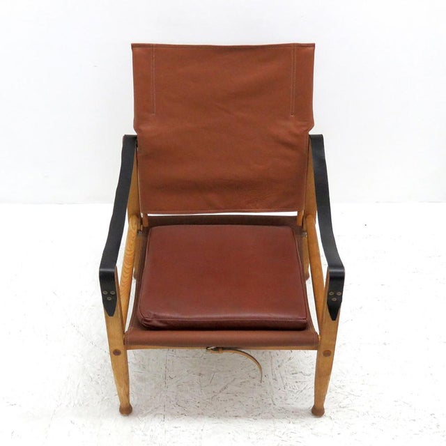 Mid-Century Modern Safari Chair by Kaare Klint, 1969 For Sale - Image 3 of 10