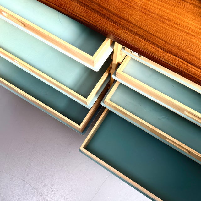 B40 Sideboard in Rosewood by Dieter Wäckerlin for Idealheim, 1961 For Sale - Image 10 of 14