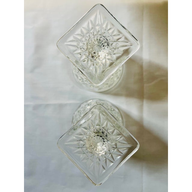 1950s Georgian Revival Water Goblets Imperial Glass - Set of Six For Sale - Image 4 of 12