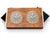Linley Walnut Burl and Chrome Dual-Time Desk Clock, 2005 For Sale - Image 9 of 18