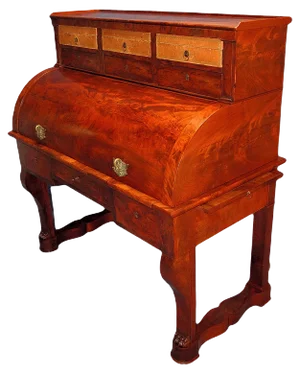 Empire Period Mahogany Secretaire