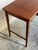 Vintage Teak Vanity With 3 Drawers Flip-Up Mirror and Storage Denmark 1960s For Sale - Image 10 of 11