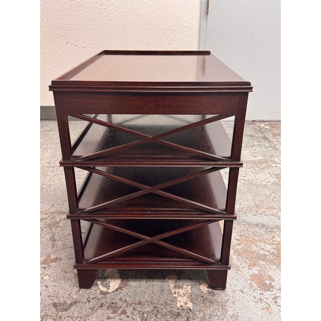 Rose Tarlow Pemberley Mahogany Bookstand For Sale In San Francisco - Image 6 of 12
