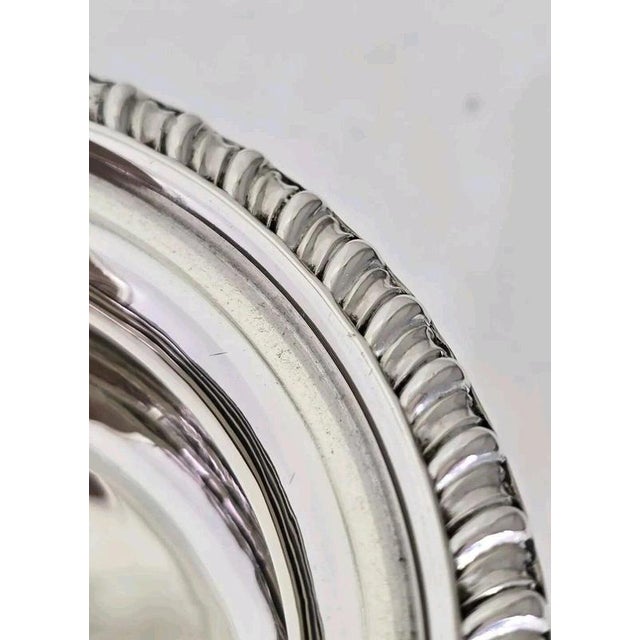 Early 20th Century Antique Edwardian Sterling Silver Wine Glass Coasters, 1901, Set of 2 For Sale - Image 5 of 15