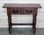 Spanish Early 20th Century Spanish Console Table With 2 Drawers and Turned Legs For Sale - Image 3 of 9