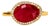 Late 20th Century 14K Yellow Gold Ruby Diamond Band Fashion Ring Estate, Size 6.75 For Sale