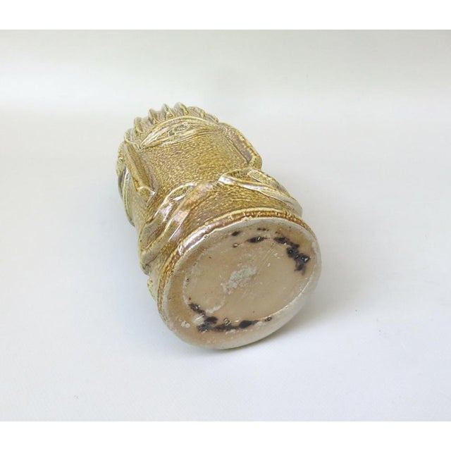 Vintage Handmade Four Faces Vase in Ceramic, 1960s For Sale - Image 18 of 18