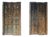 Antique Early 19th Century Traditional Afghan Teak Doors, Set of 2 For Sale