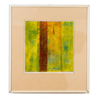 Curt Bjernevi, 340000 ÅR. the Atlantis Series, 1988, Etching For Sale