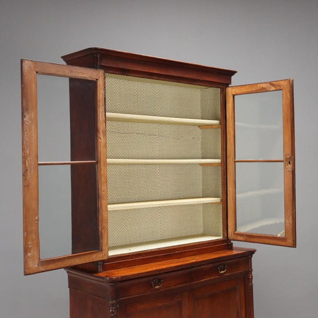 Louis Philippe Walnut Sideboard For Sale - Image 3 of 10