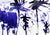 Contemporary Abstract Acrylics on Canvas "Public Trees" by Manuela Karin Knaut For Sale - Image 4 of 4