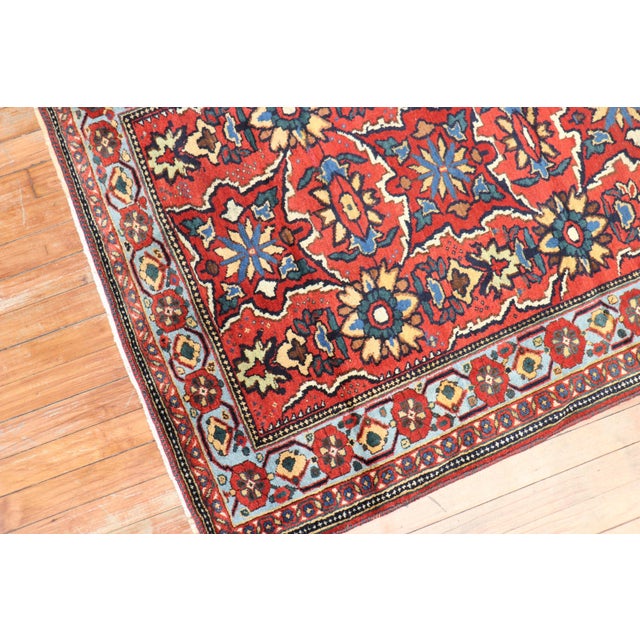 Persian Late 19th Century Zabihi Collection Qashqai Rug For Sale - Image 3 of 8