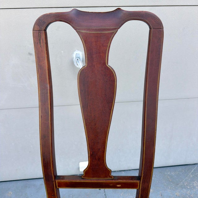 A Very Fine Antique Queen Anne Splat-Back Side Chair, Boston, Circa 1750 For Sale - Image 9 of 18