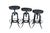 Modern 3 Restoration Hardware Industrial Modern Adjustable Vintage Toledo Bar Stools Set For Sale - Image 3 of 18