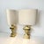 1950s Vintage Italian Brass Table Lamps, 1950s, Set of 2 For Sale - Image 5 of 8