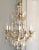 French 1940s Clear Tear Drop Chandelier by Maison Baguès For Sale - Image 9 of 9